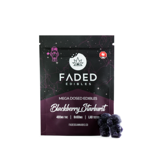 Faded Cannabis Co. Blackberry Starburst Astronauts